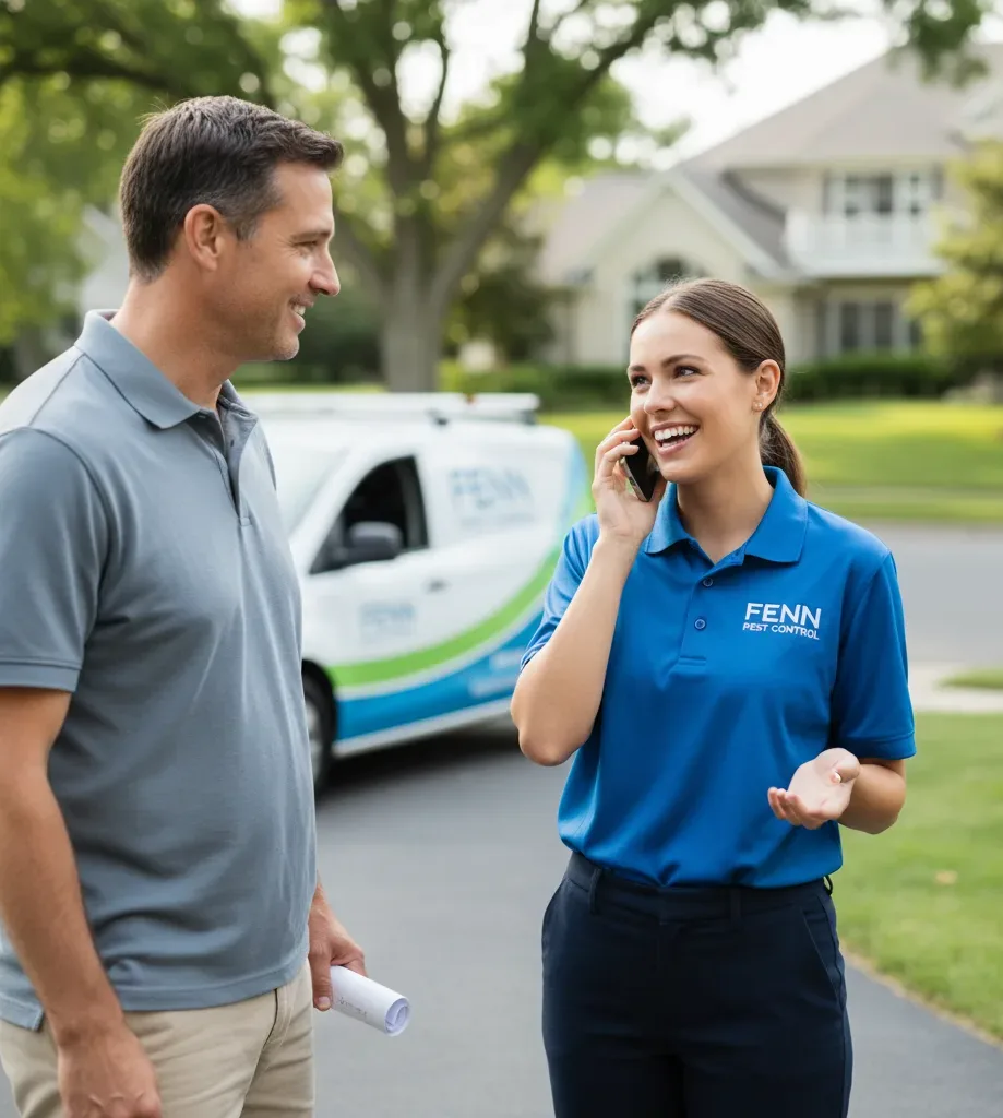 Fenn Pest Control customer support in Alfred
